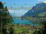 Calendar 2010 lake, lake Lungern in Canton Obwald, Switzerland