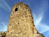 Ruins of the Castle Neu-Falkenstein, the keep, southern side.