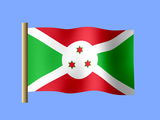Fond d'écran du drapeau du Burundi