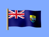 Fond d'écran du drapeau de l'Ile Sainte Hélène