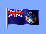 Fond d'écran du drapeau de Tristan da Cunha