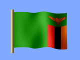 Fond d'écran du drapeau zambien, drapeau de la Zambie
