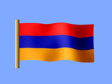 Armenian flag desktop wallpaper, flag of Armenia