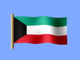 Kuwaiti flag desktop wallpaper, flag of Kuwait