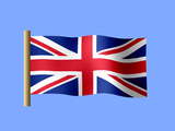 UK flag wallpaper, i.e. United Kingdom flag desktop wallpaper