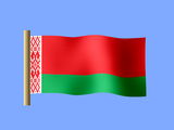Fond d'écran du drapeau biélorusse, drapeau du Belarus, anciennement Biélorussie