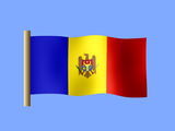 Fond d'écran du drapeau moldave, drapeau de la Moldavie