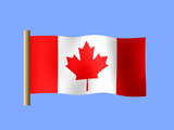 Canadian flag desktop wallpaper, flag of Canada