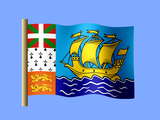 St Pierre et Miquelon flag desktop wallpaper, flag of Saint Pierre et Miquelon
