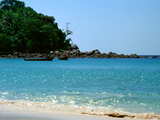 La plage Freedom Beach, près de la plage de Patong, côte ouest de l'île de Phuket