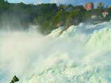 The Rhine falls, Schaffhouse, Switzerland, view towards the north