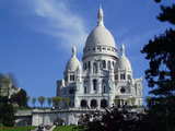 La Basilique du Sacré-Coeur, sur la butte Montmartre, Paris, 18ème arrondissement