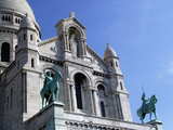 The Basilica Sacré-Coeur, on the hill of Montmartre, Paris, 18th arrondissement