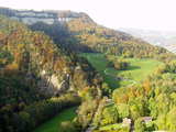 North of Sankt-Wolfgang, autumnal scenery, the swiss Jura mountains